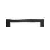 Hapny - Twist 5 in (128 mm) Center to Center Matte Black Cabinet Pull - Matte Black
