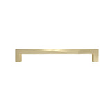 Hapny - Twist 8 in (203.2 mm) Center to Center Satin Brass Cabinet Pull - Satin Brass