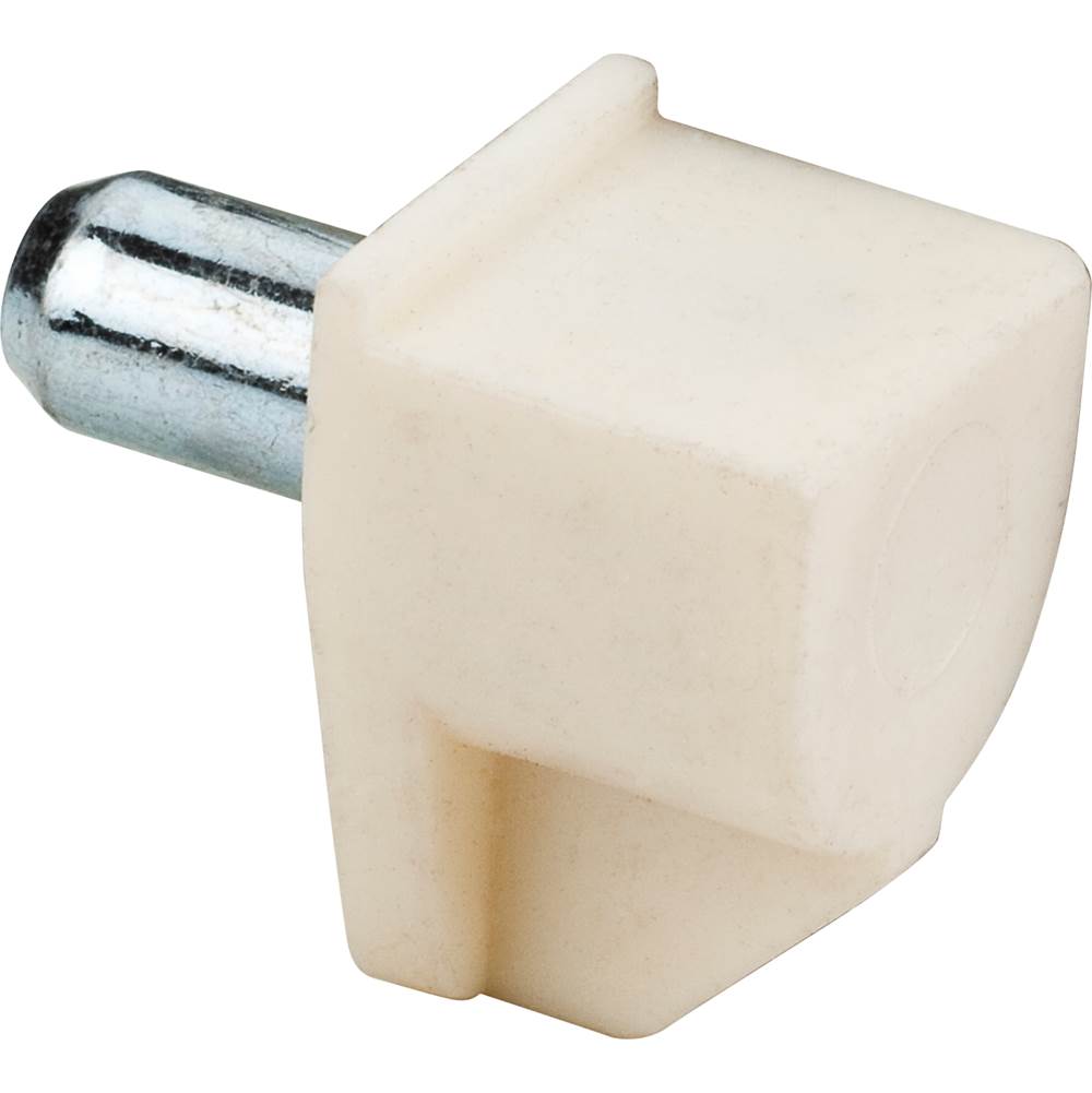 Hardware Resources - Almond Plastic Shelf Support with 5 mm Steel Pin - bag of 100 - Almond