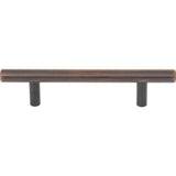96 mm Center-to-Center Brushed Gold Naples Cabinet Bar Pull