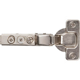 110 degree 9 mm Crank Cam Adjustable Heavy Duty Adjustable Soft-close Hinge with Press-in 8 mm Dowels