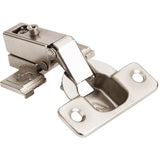 Hardware Resources - 125 degree 1/2'' Overlay Cam Adjustable Self-Close Face Frame Hinge without Dowels - Zinc