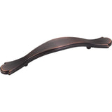 Hardware Resources - 3'' Center-to-Center Brushed Oil Rubbed Bronze Gatsby Cabinet Pull - Brushed Oil Rubbed Bronze