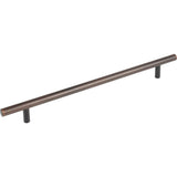 Hardware Resources - 256 mm Center-to-Center Dark Brushed Bronze Naples Cabinet Bar Pull - Dark Brushed Bronze