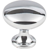 Hardware Resources - 1-3/16'' Diameter Polished Chrome Madison Cabinet Mushroom Knob - Polished Chrome