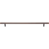 319 mm Center-to-Center Brushed Gold Naples Cabinet Bar Pull
