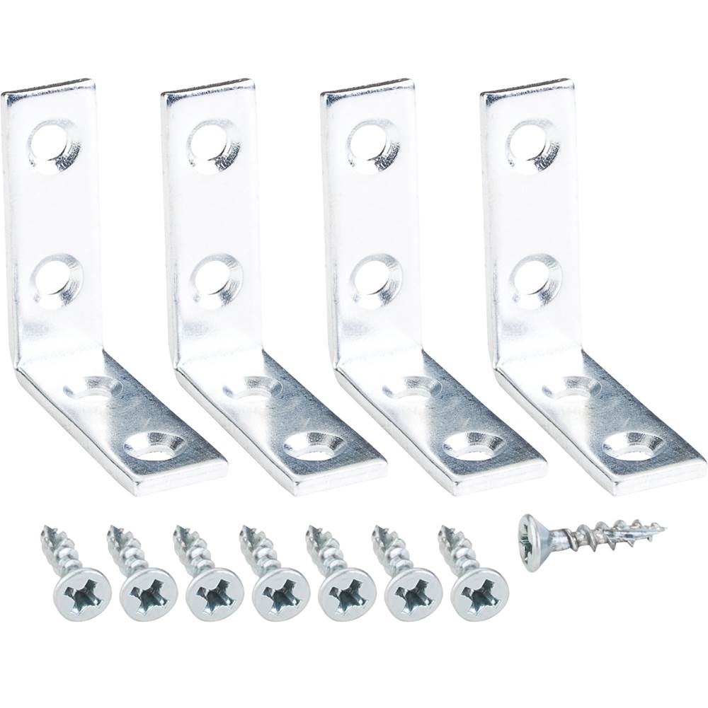 Hardware Resources - 1-1/2'' X 1-1/2'' Corner Brace  Finish: Zinc Plated - Zinc