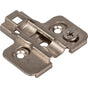 Hardware Resources - Heavy Duty 2 mm Cam Adj Zinc Die Cast Plate for 700, 725, 900 and 1750 Series Euro Hinges - Polished Nickel
