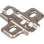 Hardware Resources - Standard Duty 2 mm Non-Cam Adjustable Steel Plate for 700, 725, 900 and 1750 Series Euro Hinges - Polished Nickel