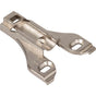 Hardware Resources - Heavy Duty 3 mm Non-Cam Adj Zinc Die Cast Plate for 700, 725, 900 and 1750 Series Euro Hinges - Polished Nickel