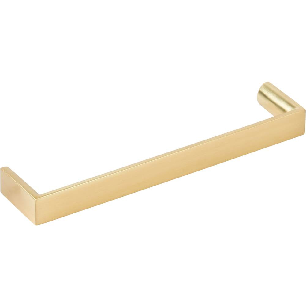 128 mm Center-to-Center Brushed Gold Walker 2 Cabinet Pull