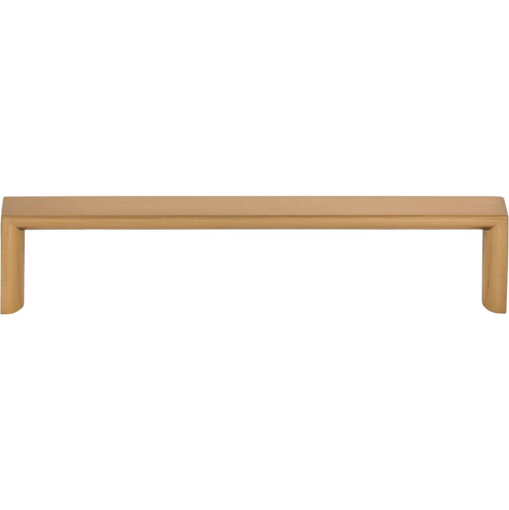 128 mm Center-to-Center Brushed Gold Walker 2 Cabinet Pull