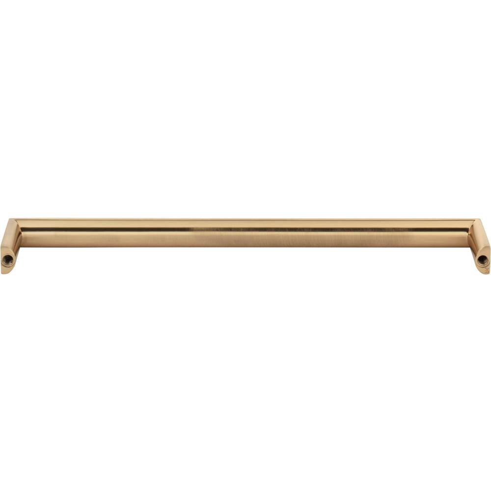 192 mm Center-to-Center Brushed Gold Walker 2 Cabinet Pull