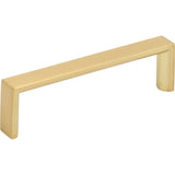 Hardware Resources - 96 mm Center-to-Center Brushed Gold Walker 2 Cabinet Pull - Brushed Gold