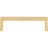 96 mm Center-to-Center Brushed Gold Walker 2 Cabinet Pull