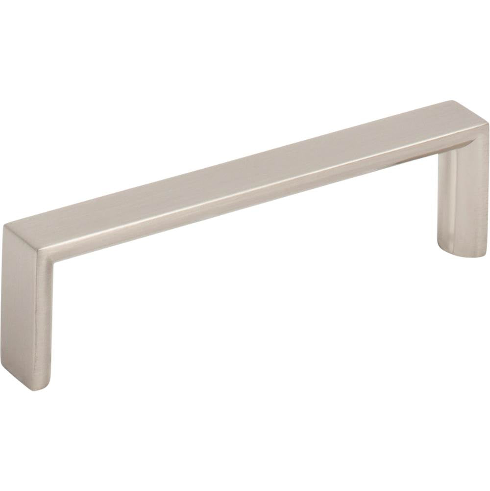 Hardware Resources - 96 mm Center-to-Center Satin Nickel Walker 2 Cabinet Pull - Satin Nickel