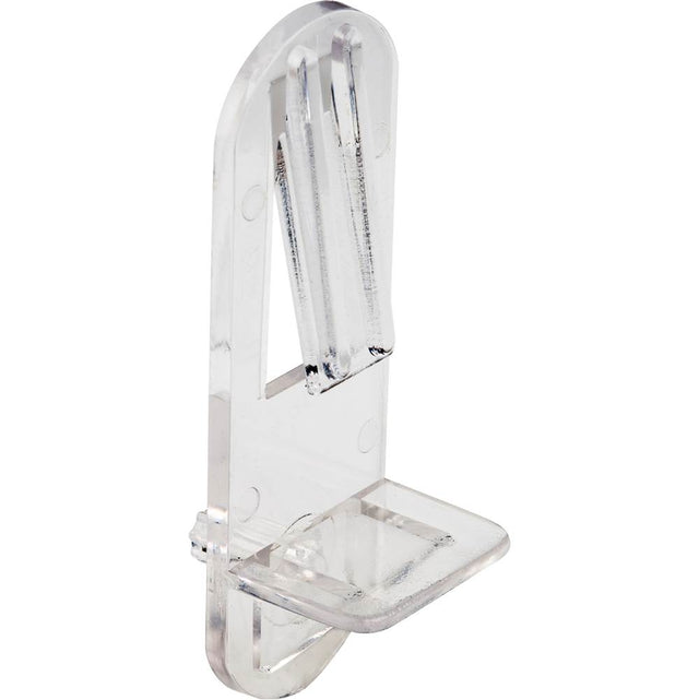Hardware Resources - Clear 5 mm Pin Shelf Lock For 1/2'' Shelf - Priced and Sold by the Thousand - Clear