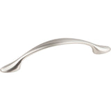 Hardware Resources - 96 mm Center-to-Center Satin Nickel Arched Somerset Cabinet Pull - Satin Nickel