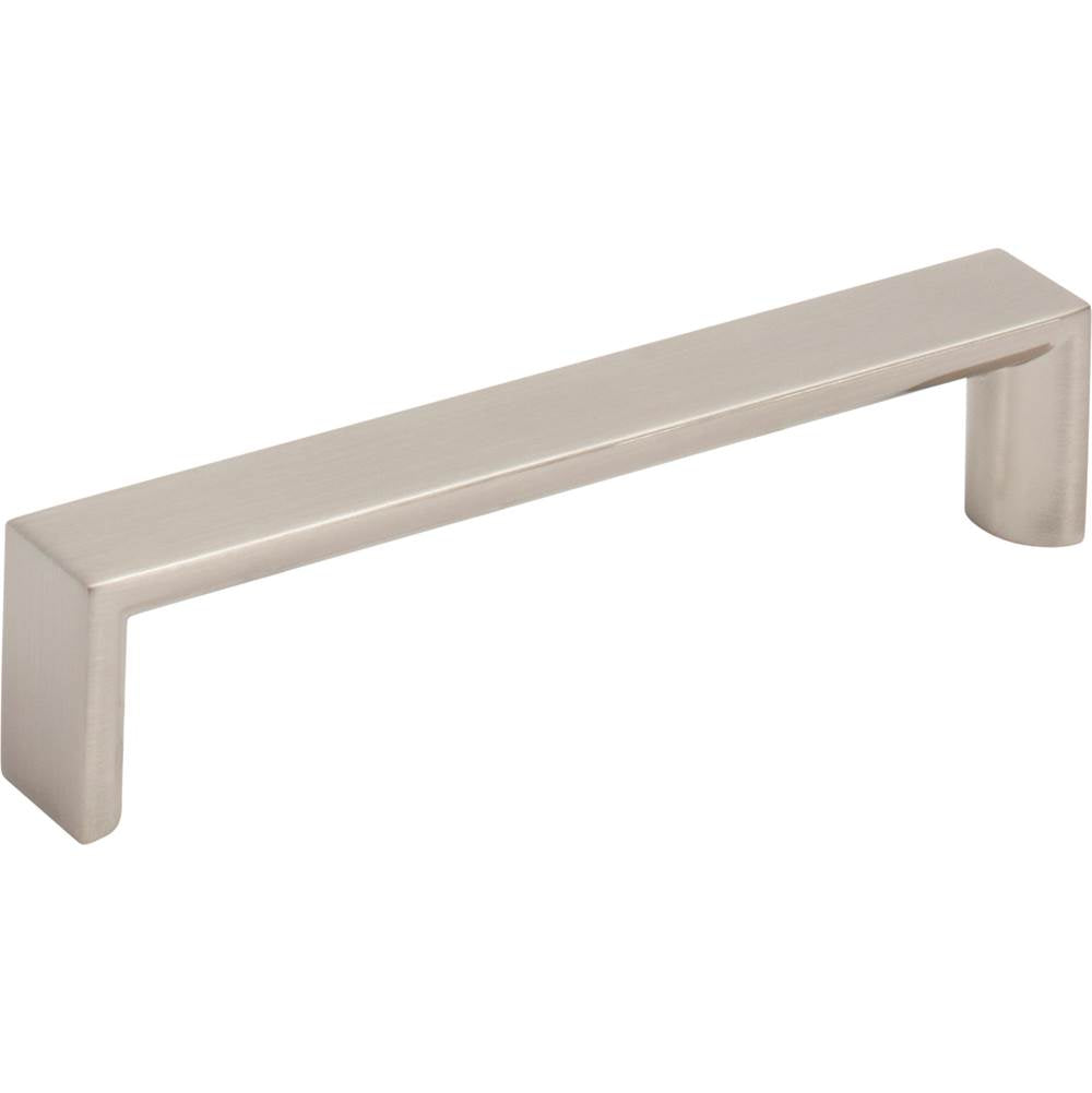 Hardware Resources - 128 mm Center-to-Center Satin Nickel Walker 1 Cabinet Pull - Satin Nickel