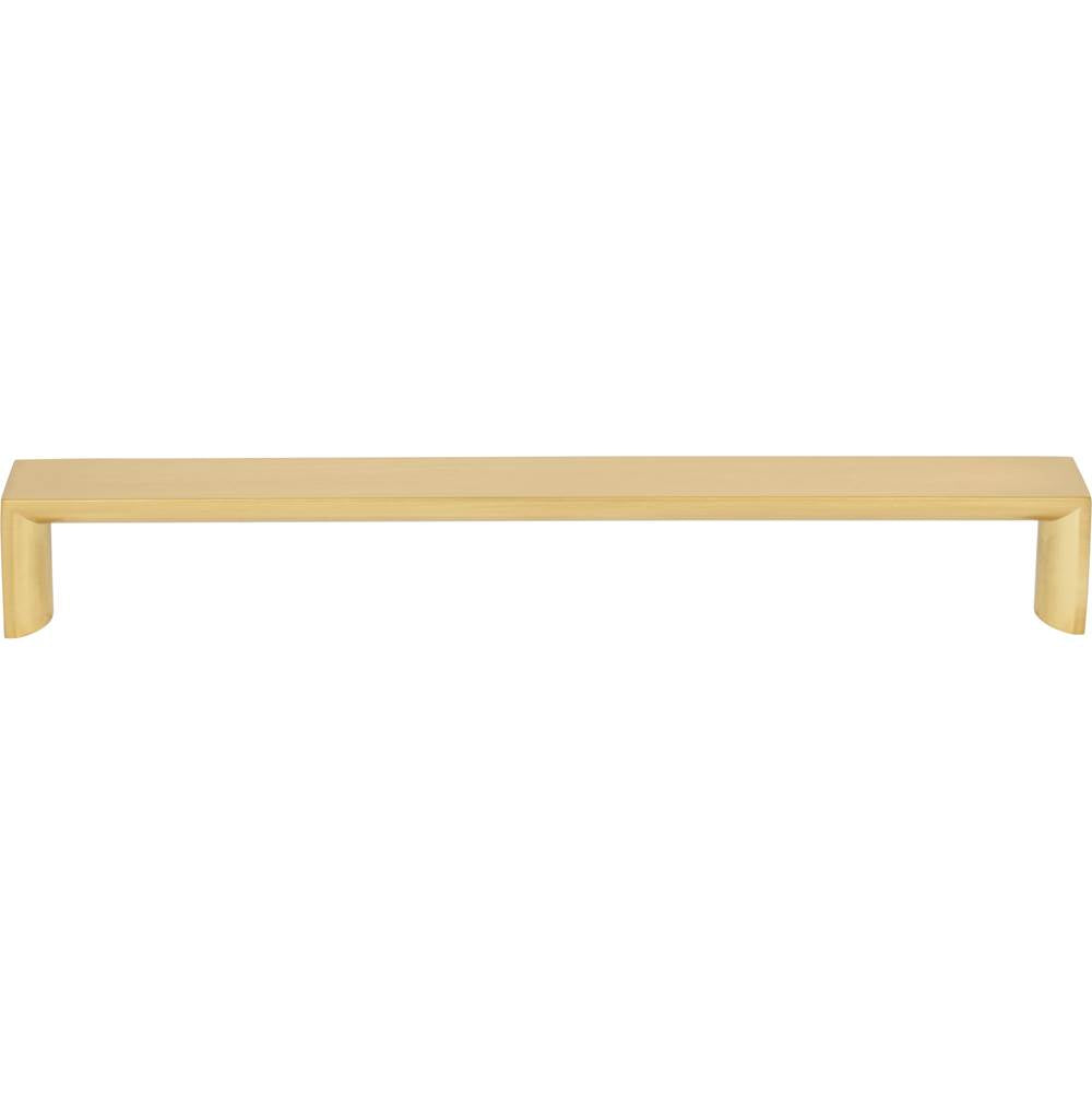 12'' Center-to-Center Brushed Gold Walker 1 Appliance Pull