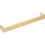 12'' Center-to-Center Brushed Gold Walker 1 Appliance Pull