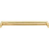 12'' Center-to-Center Brushed Gold Walker 1 Appliance Pull