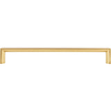 12'' Center-to-Center Brushed Gold Walker 1 Appliance Pull