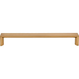 12'' Center-to-Center Brushed Gold Walker 1 Appliance Pull