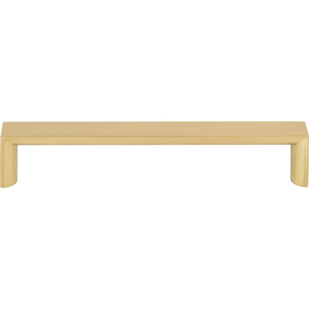 160 mm Center-to-Center Brushed Gold Walker 1 Cabinet Pull
