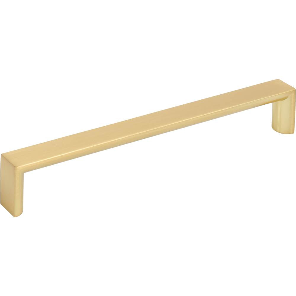 Hardware Resources - 192 mm Center-to-Center Brushed Gold Walker 1 Cabinet Pull - Brushed Gold
