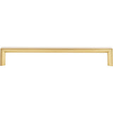 192 mm Center-to-Center Brushed Gold Walker 1 Cabinet Pull