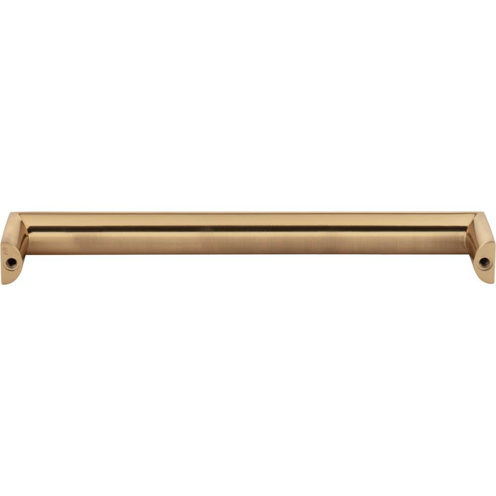192 mm Center-to-Center Brushed Gold Walker 1 Cabinet Pull