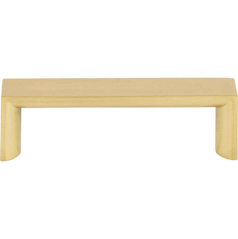96 mm Center-to-Center Brushed Gold Walker 1 Cabinet Pull