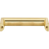 96 mm Center-to-Center Brushed Gold Walker 1 Cabinet Pull