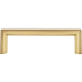 96 mm Center-to-Center Brushed Gold Walker 1 Cabinet Pull