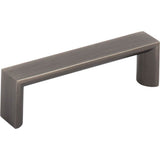 Hardware Resources - 96 mm Center-to-Center Brushed Pewter Walker 1 Cabinet Pull - Brushed Pewter