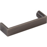 96 mm Center-to-Center Brushed Gold Walker 1 Cabinet Pull