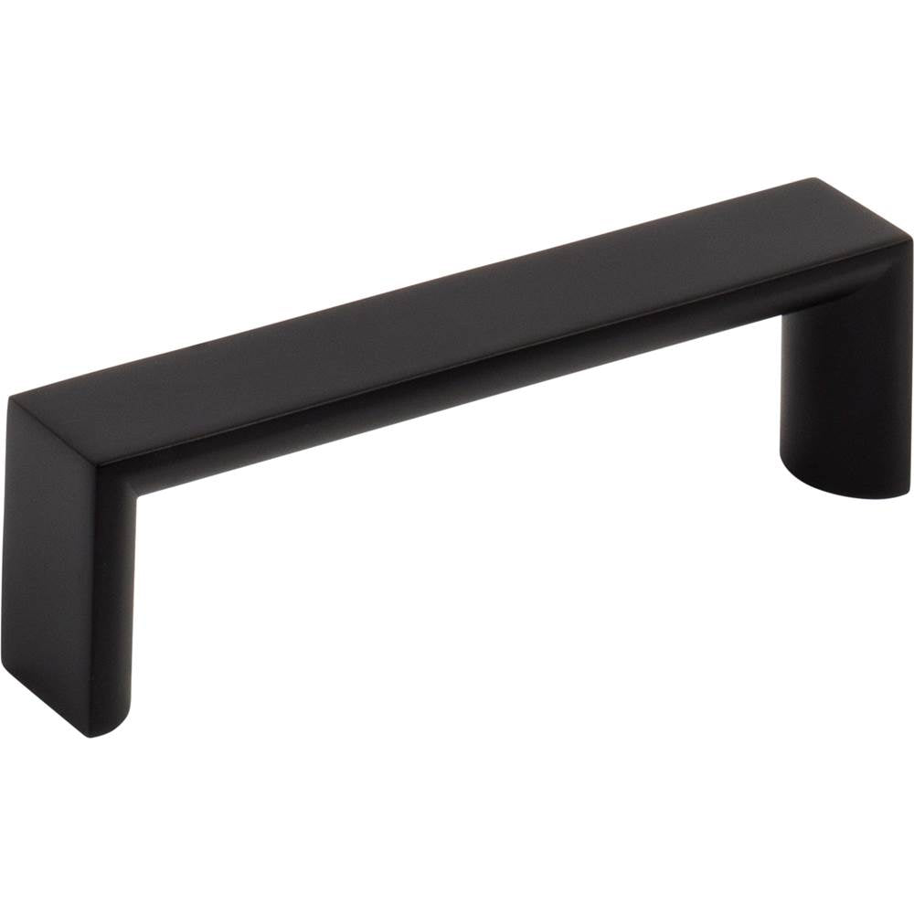 Hardware Resources - 96 mm Center-to-Center Matte Black Walker 1 Cabinet Pull - Matte Black