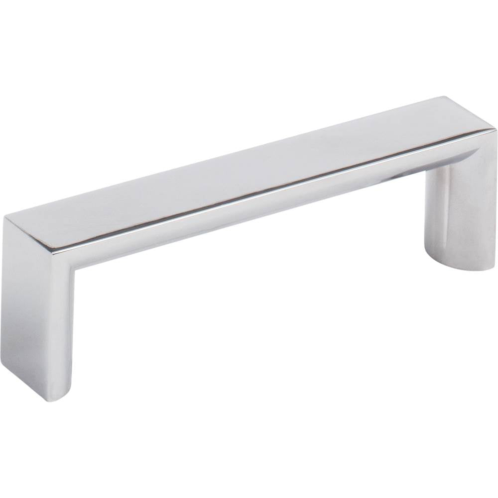 Hardware Resources - 96 mm Center-to-Center Polished Chrome Walker 1 Cabinet Pull - Polished Chrome