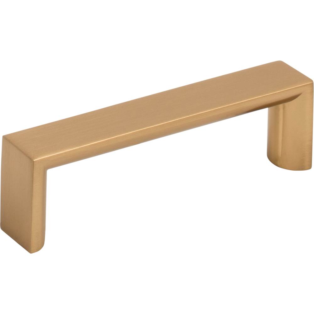 Hardware Resources - 96 mm Center-to-Center Satin Bronze Walker 1 Cabinet Pull - Satin Bronze