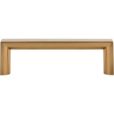 96 mm Center-to-Center Brushed Gold Walker 1 Cabinet Pull