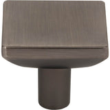 1-5/8'' Overall Length Brushed Gold Walker 1 Square Knob