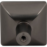 1-5/8'' Overall Length Brushed Gold Walker 1 Square Knob