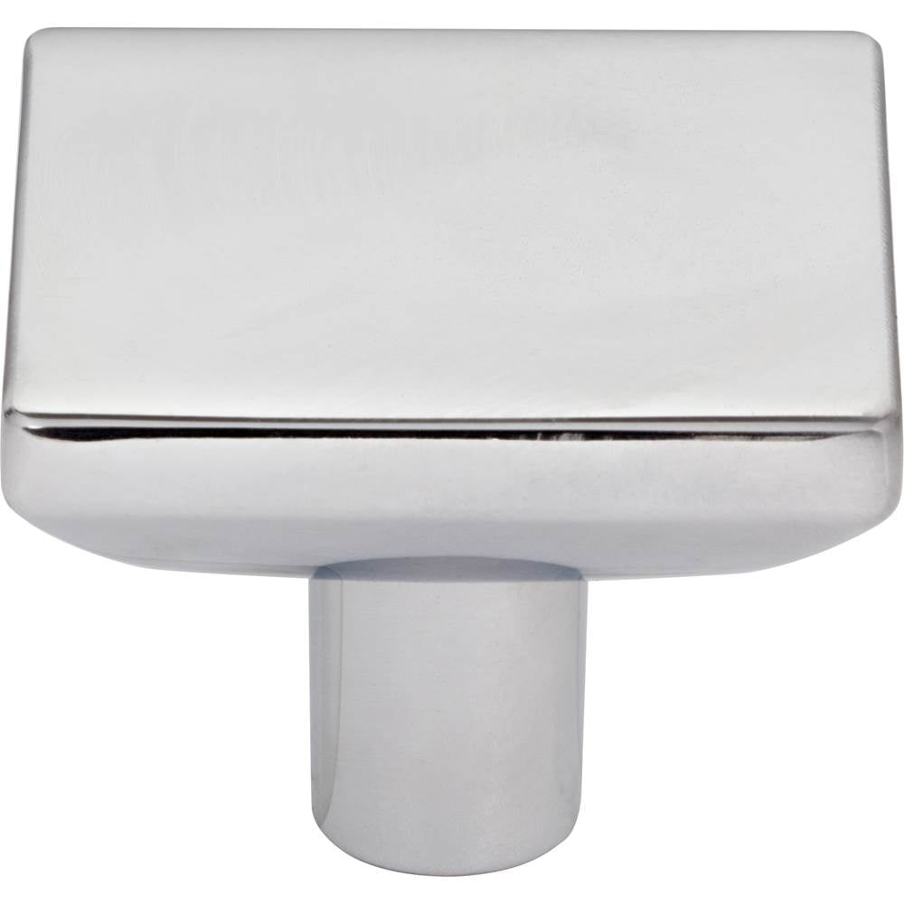1-5/8'' Overall Length Brushed Gold Walker 1 Square Knob
