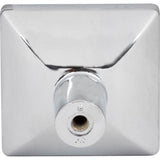1-5/8'' Overall Length Brushed Gold Walker 1 Square Knob
