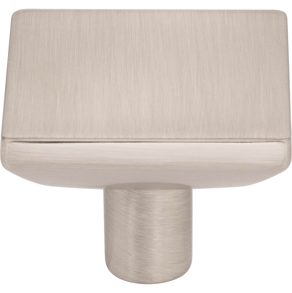 1-5/8'' Overall Length Brushed Gold Walker 1 Square Knob