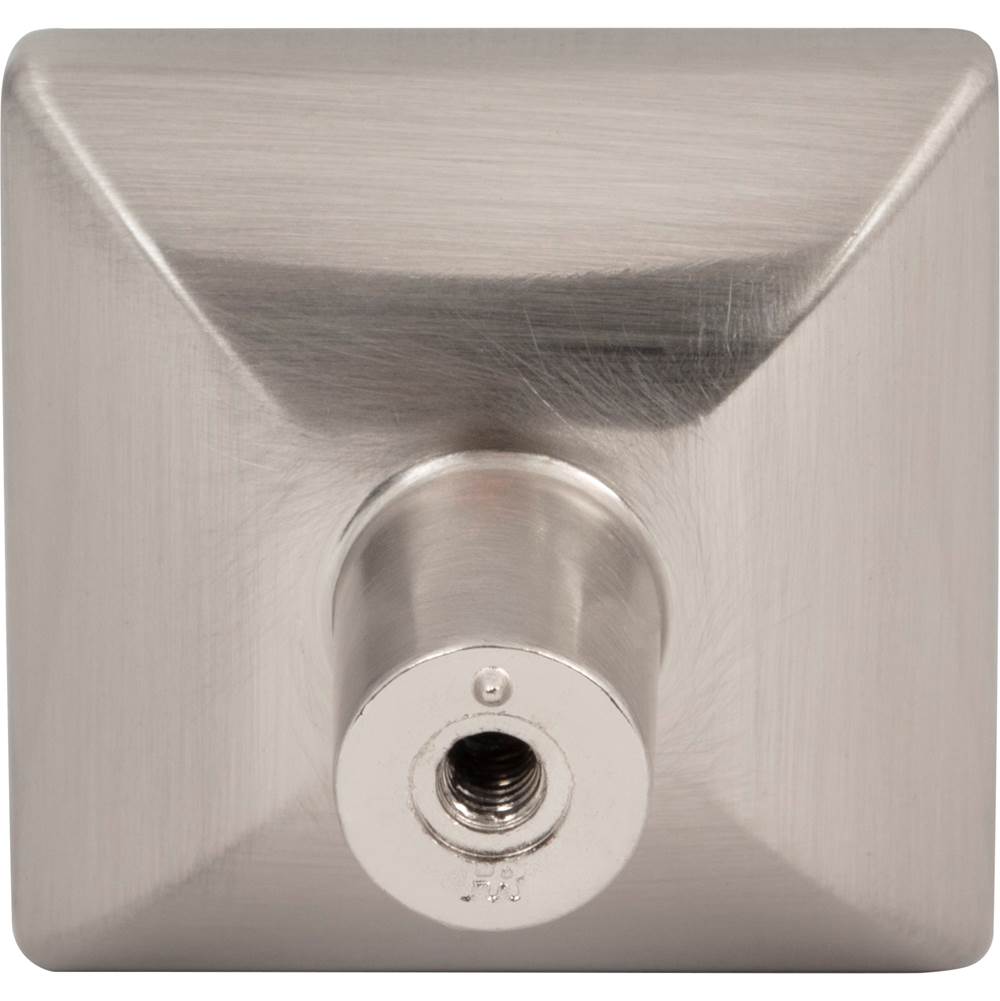 1-5/8'' Overall Length Brushed Gold Walker 1 Square Knob