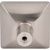 1-5/8'' Overall Length Brushed Gold Walker 1 Square Knob