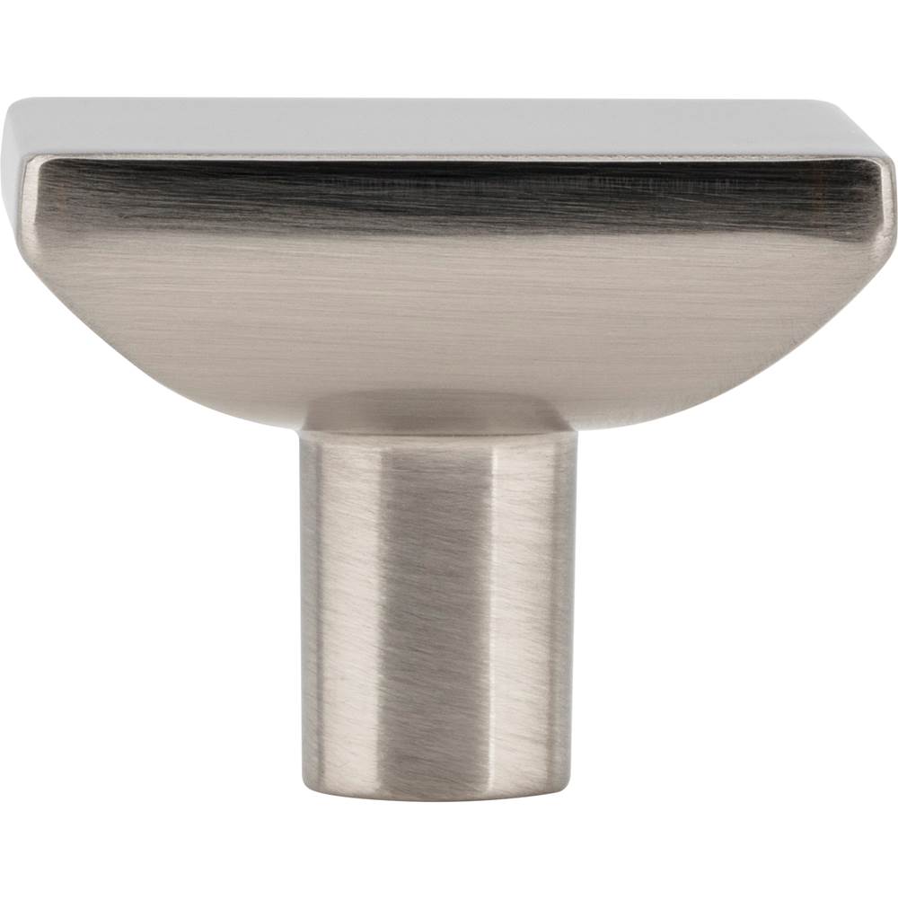 1-5/8'' Overall Length Brushed Gold Walker 1 Square Knob