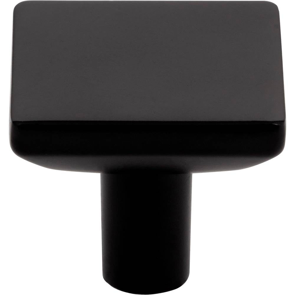 1-1/4'' Overall Length Brushed Gold Walker 1 Square Knob